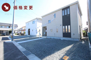 岡山県岡山市東区金岡東町の新築一戸建て分譲住宅の外観 物件詳細ページにリンク