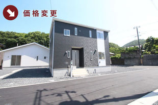 岡山県倉敷市福江の新築一戸建て分譲住宅の外観 物件詳細ページにリンク