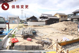 岡山県倉敷市上東の新築一戸建て分譲住宅の外観 物件詳細ページにリンク