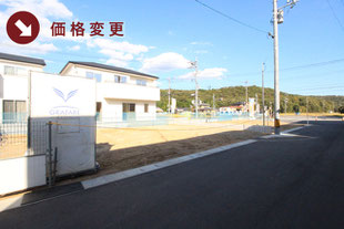 岡山県瀬戸内市邑久町山田庄の新築一戸建て分譲住宅の外観 物件詳細ページにリンク