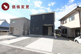 岡山市北区原の新築一戸建て分譲住宅の外観 物件詳細ページにリンク