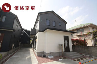 岡山市南区福富中2丁目の新築一戸建て分譲住宅の外観 物件詳細ページにリンク