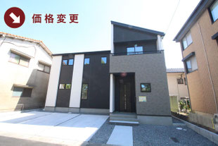 倉敷市水江の新築一戸建て分譲住宅の外観 物件詳細ページにリンク