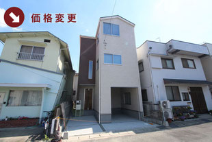 岡山県岡山市北区野田1丁目の新築一戸建て分譲住宅の外観 物件詳細ページにリンク