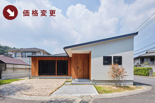 岡山県岡山市中区湊の新築一戸建て分譲住宅の外観 物件詳細ページにリンク