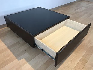 スクエアガラステーブル 朝日木材加工? 朝日木材加工㈱ ～スクエアガラステーブル『dura（デューラ