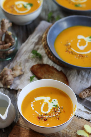 Kürbissuppe