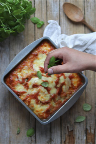 vegetarischer Low-Carb Auflauf