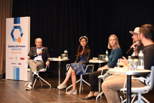 Podiumsgespräch mit Wolfram Kons und Martina Enthammer