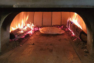 Holzofen in der Krämerei