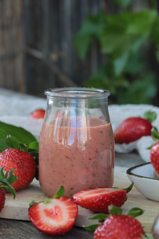 Erdbeerdressing