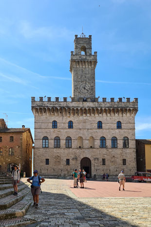Stadtplatz in Montepulciano