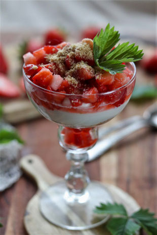 Erdbeerdessert