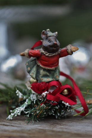 Eisläuferiweihnachtsanhänger