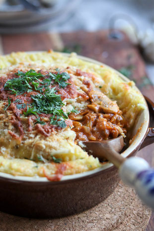Shepherd´s Pie mit Linsen