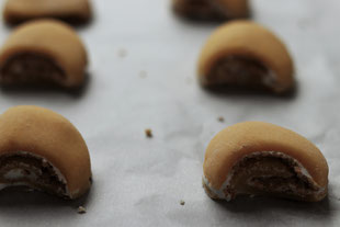 Burgenländer Kipferl vor dem Backen