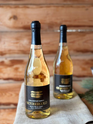 Oktobergold - alkoholfreier Secco; Streuobsthof Maisch