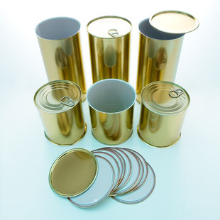 metal cans metal packaging HUBER Packaging