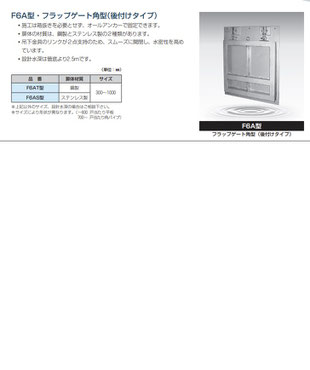 排水路に使われる、各種水門やゲートを紹介するページです。