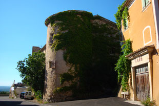 Wachturm am Chateau Rousset