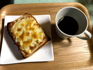 チーズトースト＆コーヒー