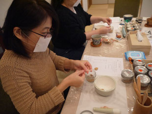 塗香創りと写仏の会