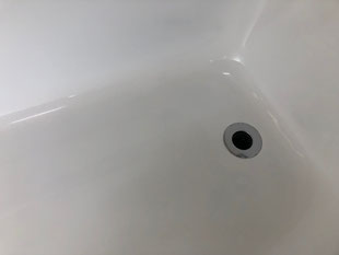 鋼板琺瑯浴槽再生塗装
