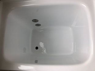 FRP浴槽ヘアークラック修理