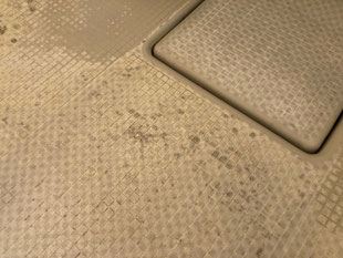ユニットバス洗い場塗装