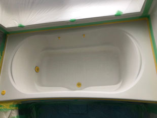 FRP浴槽再生塗装