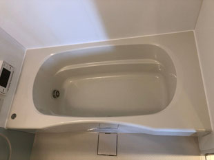 FRP浴槽、汚れ沈着、塗装