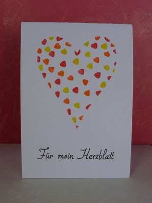 Valentinstag - "Last minute"-Grußkarten - DIY-Projekt für Eilige