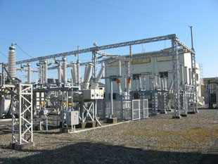 変電所トランス機器の搬出入