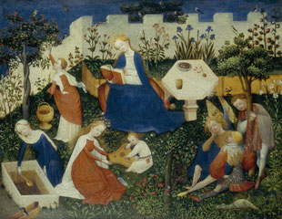 Das Paradiesgarten, unbekannter Meister 15.Jh., Städelmuseum FFM