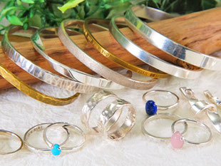 手作り結婚指輪とシルバーリング手作り体験 - 東京彫金工房ステアクラフト