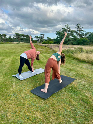 Personal Training with Inga Mücke in Nature