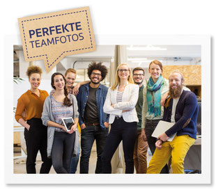 Wir erstellen auch im Rahmen der Schulfotografie Teamfotos und Kollegiumsfotos beim Fototermin