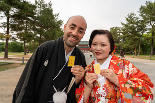 大阪、京都、神戸の結婚式前撮り、前撮りムービー、持ち込みカメラマンは結婚式movies