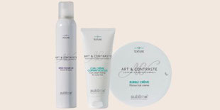 Cette gamme propose un large choix de produits coiffants et texturisants pour styliser et parfaire la coiffure de tous les types de cheveux. A utiliser seuls ou en combinaison, ils seront le support à la créativité.