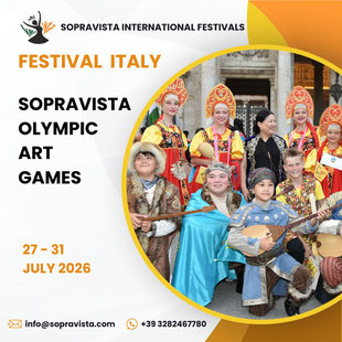 Choral performance at the international festival in Rimini