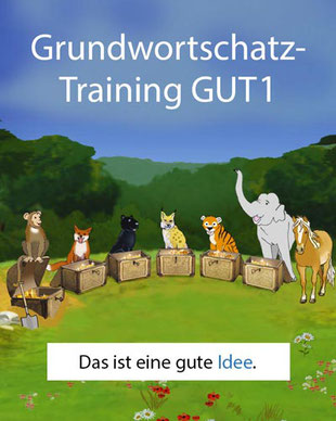 Lernbereich des Grundwortschatz-Trainings GUT1
