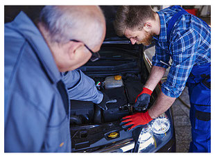 Einbau des Fahrerassistenzsystems vor Ort