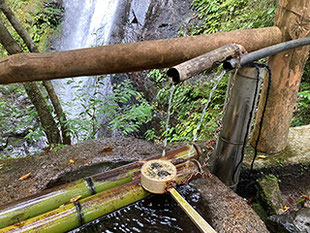 川上村の蜻蛉の滝（せいれいのたき）　奈良県吉野郡川上村西河　