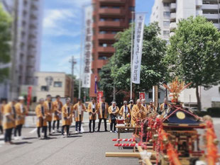 おまつり　二十三夜堂祭典