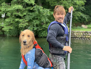 愛犬と一緒にかっこいい写真も撮りましょう