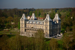 Le second château d'Argenteuil, reconstruit par l'architecte Cluysenaer,