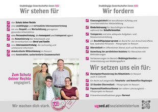 Folder, ein maschinenlesbares PDF-Format ist unterhalb der Bilder