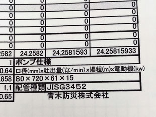 ポンプ仕様を最終的に算出する。