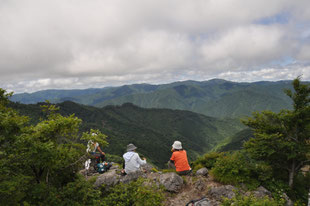 展望の良い白岩山