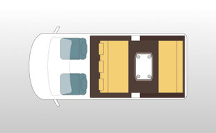 Tourdo Star-リビングフロアプラン